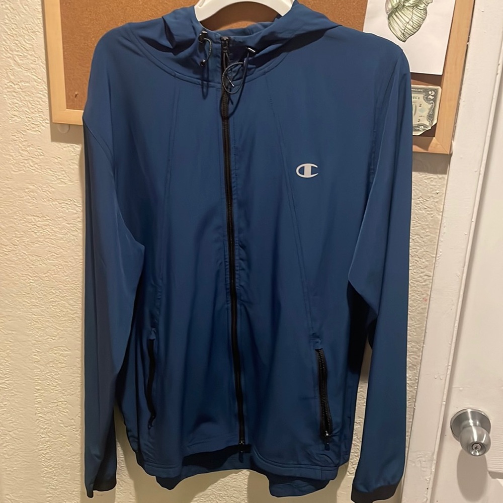 Champion running windbreaker